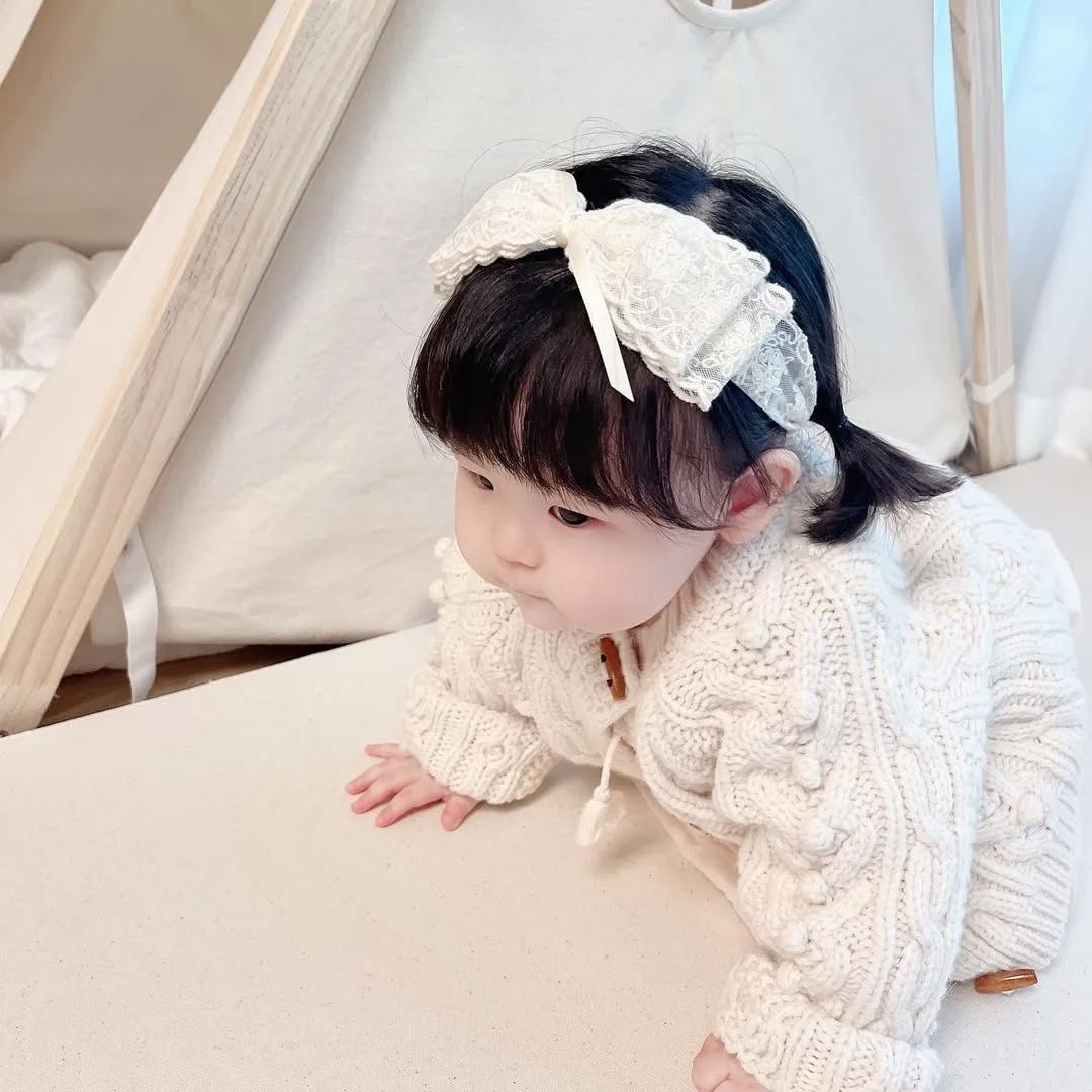 ็พ่ฒจ) ๐๐๐๐๐๐๐๐ โฟ Grace Baby Hairband (42cm)
