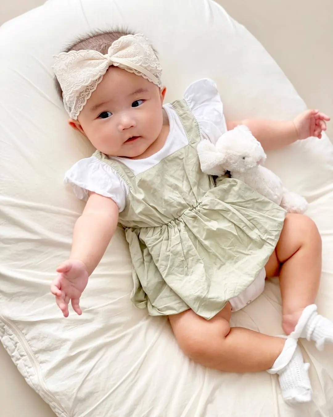 ็พ่ฒจ) ๐๐๐๐๐๐๐๐ โฟ Grace Baby Hairband (42cm)