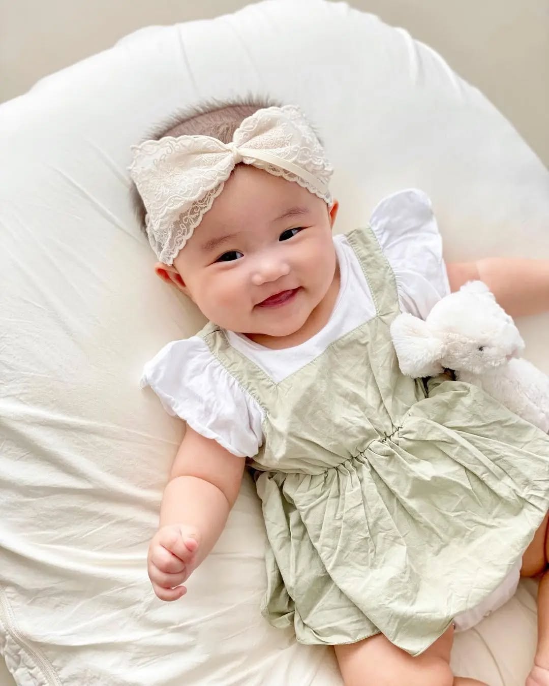 ็พ่ฒจ) ๐๐๐๐๐๐๐๐ โฟ Grace Baby Hairband (42cm)