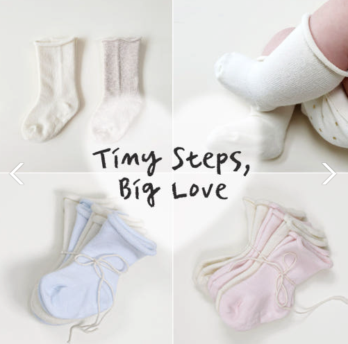 小清新系列🤍 Baby Knee Socks (有防滑膠)