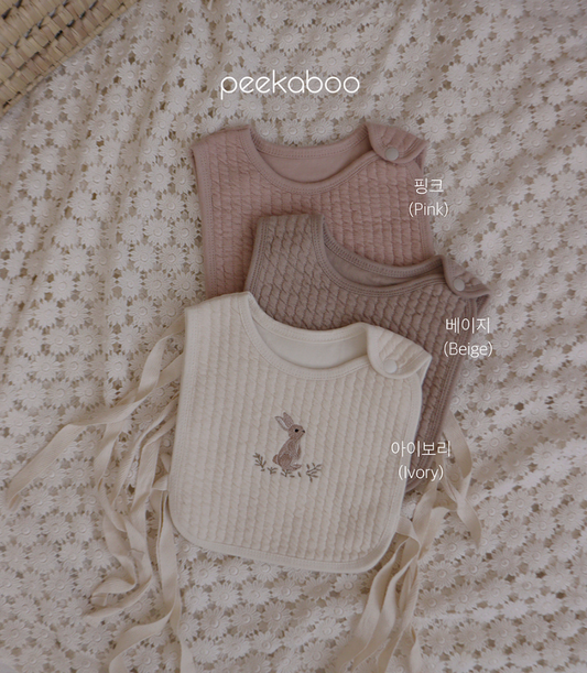 Preorder) Peekaboo Rabbit Bib