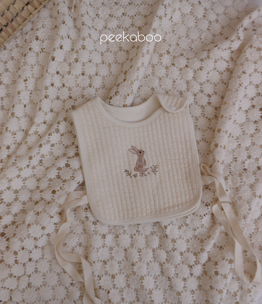 Preorder) Peekaboo Rabbit Bib