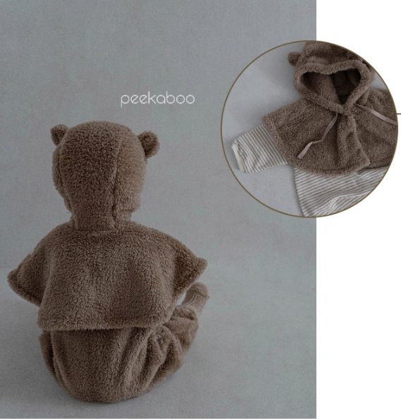 Preorder) Peekaboo Bear Bear Hood