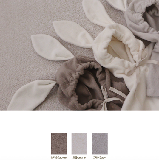 Preorder) Peekaboo Bunny Hood (Thick Fabric)