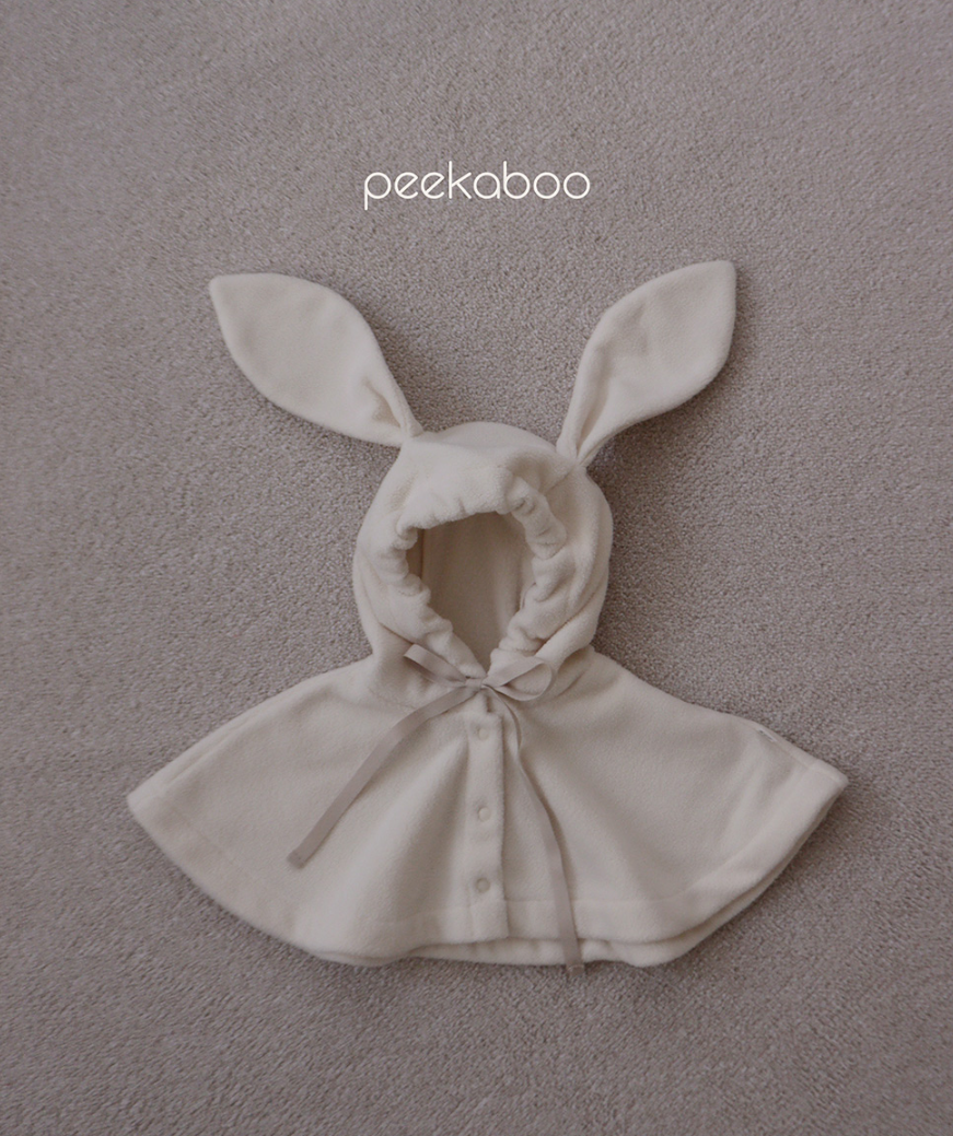 Preorder) Peekaboo Bunny Hood (Thick Fabric)
