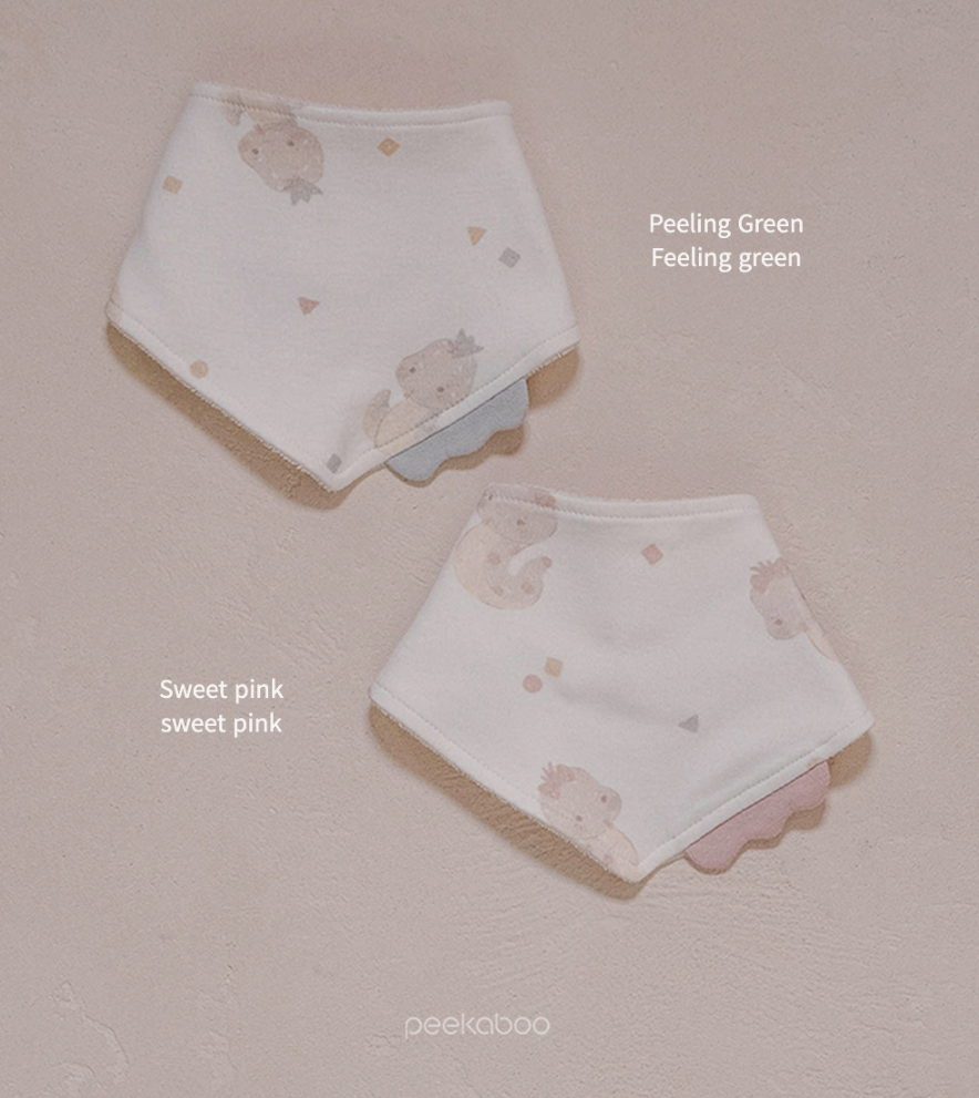 Preorder) Peekaboo Nernar Pure Bib (Snake)