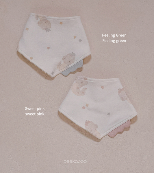 Preorder) Peekaboo Nernar Pure Bib (Snake)