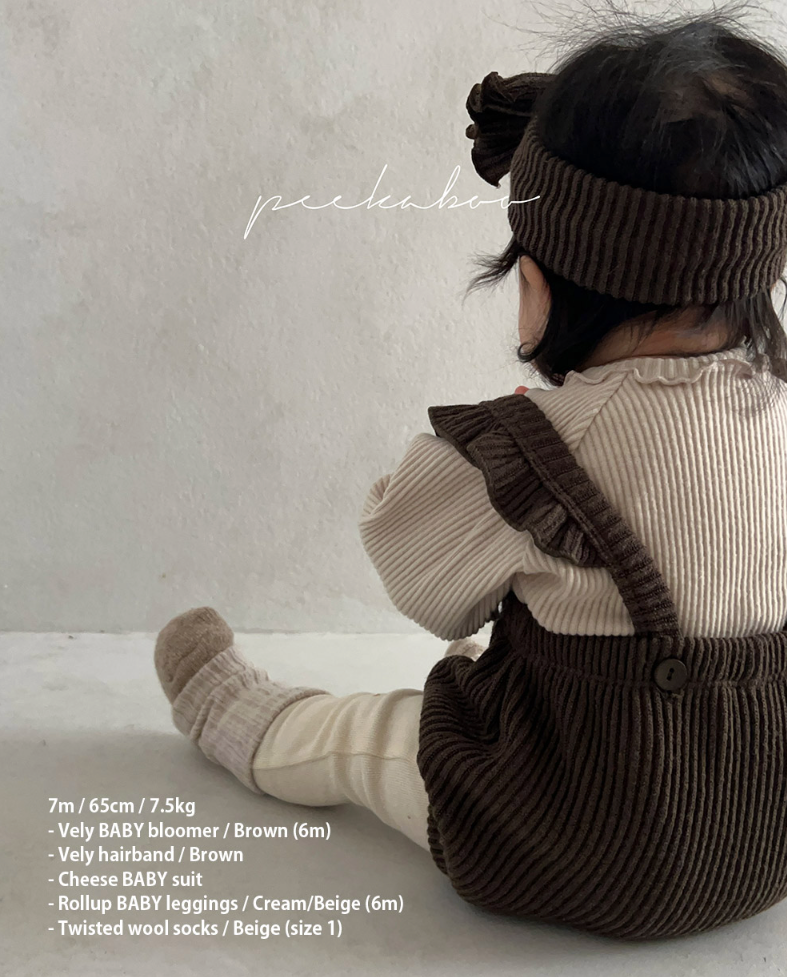 Preorder) Peekaboo Baby Rollup Leggings - Wnter Must Have 冬日必買