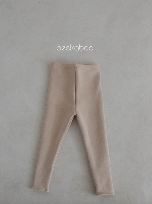 Preorder) Peekaboo Kids Fleece Leggings - Wnter Must Have 冬日必買 有絨毛