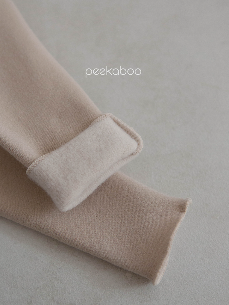 Preorder) Peekaboo Kids Fleece Leggings - Wnter Must Have 冬日必買 有絨毛