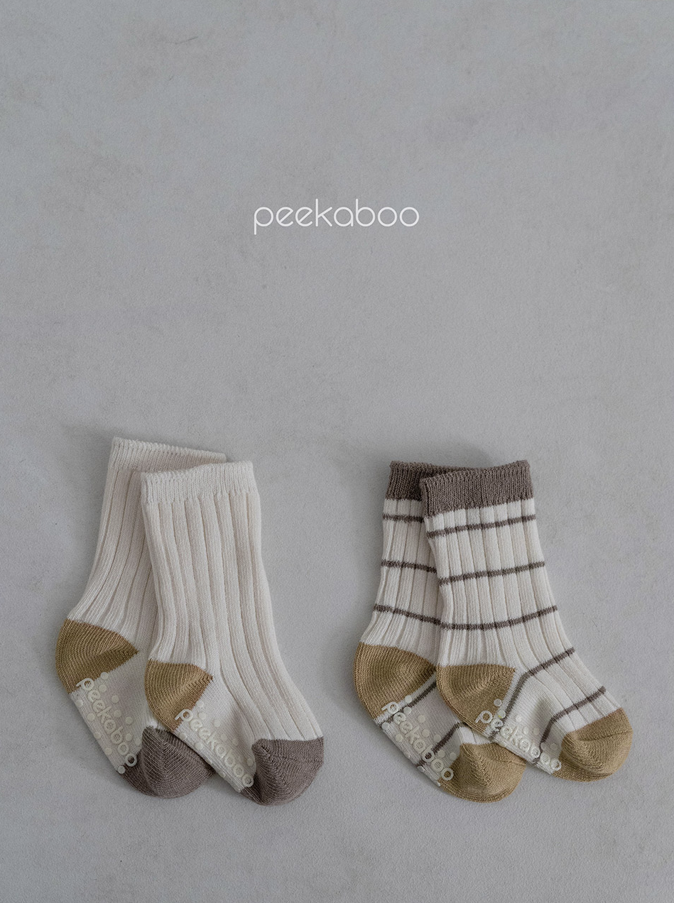 Preorder) Peekaboo Gelato Socks