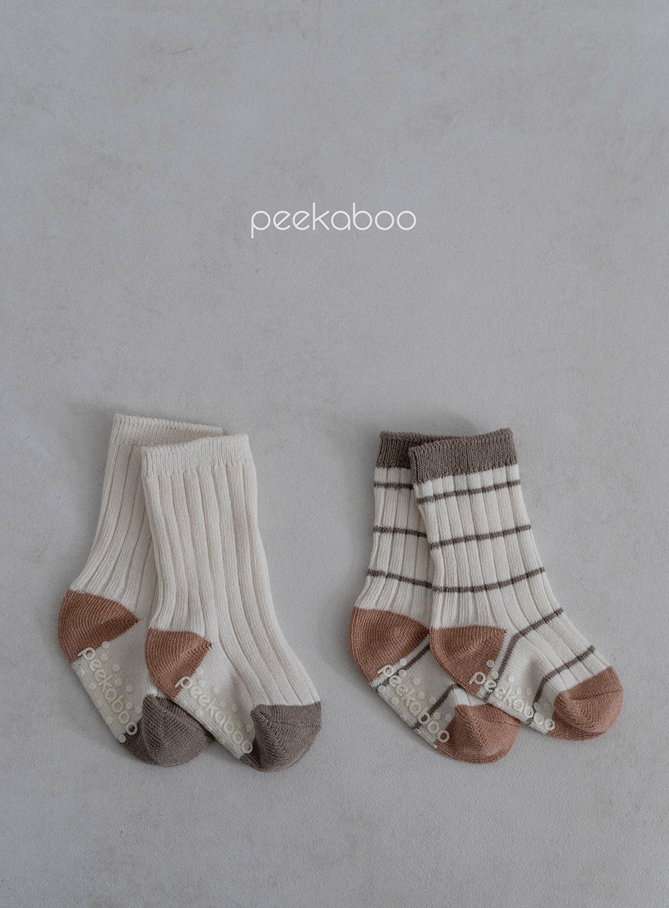 Preorder) Peekaboo Gelato Socks