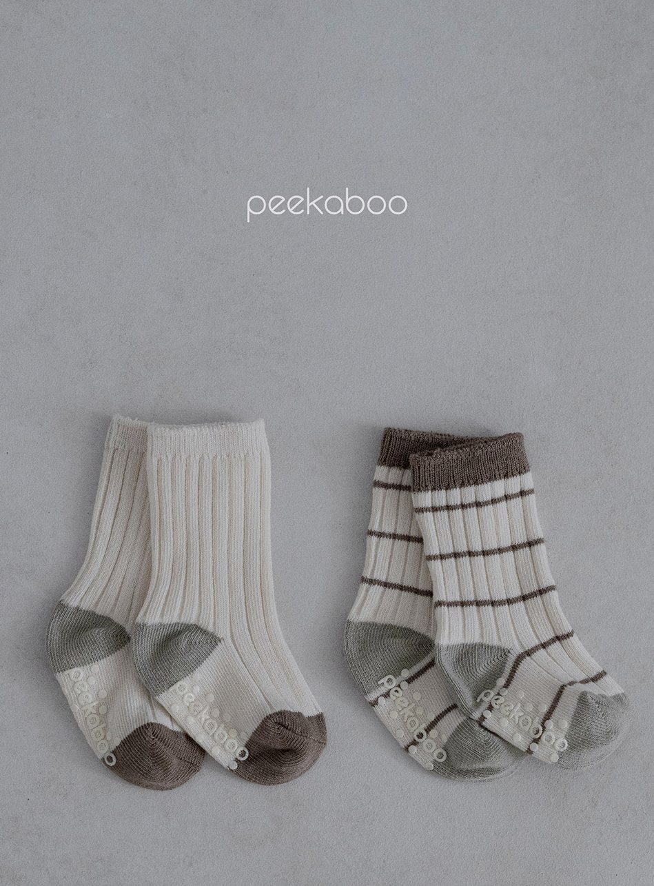 Preorder) Peekaboo Gelato Socks