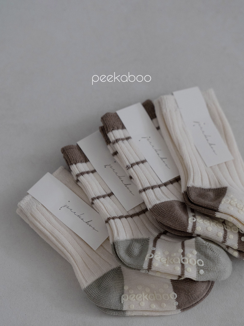Preorder) Peekaboo Gelato Socks