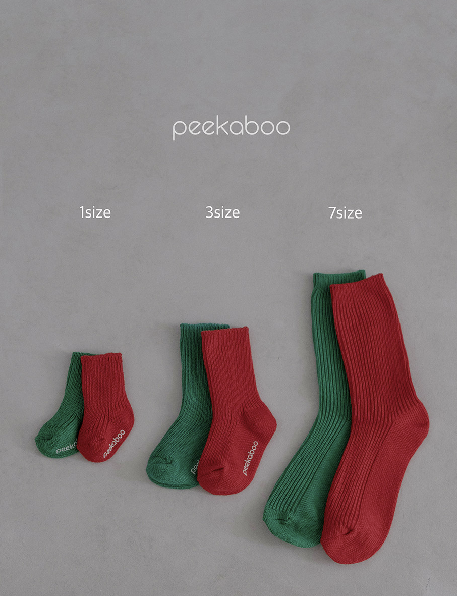 Preorder) Peekaboo Happy Socks