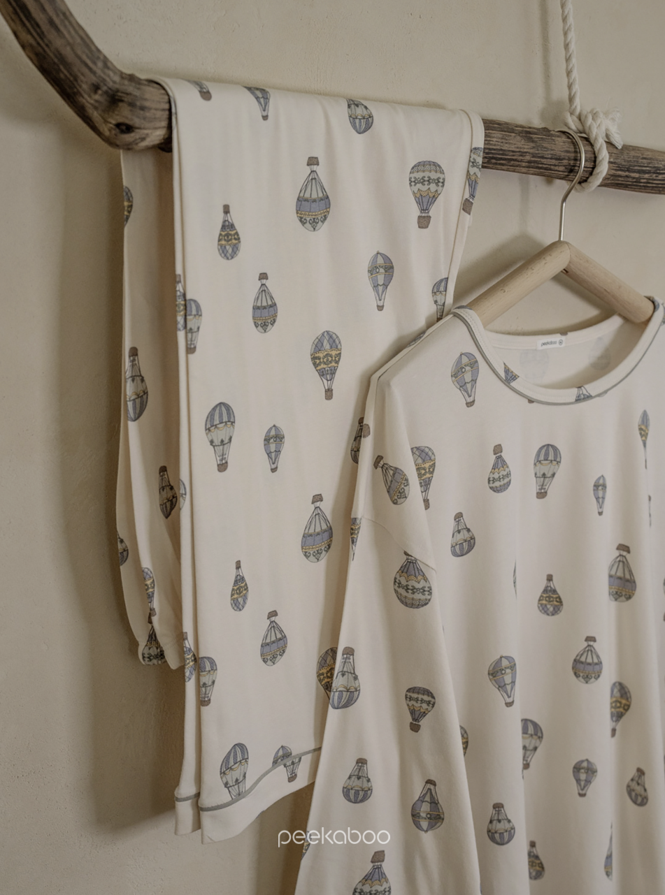 Preorder) Peekaboo / Autumn Spring (Long) Balloon Pajama Dad