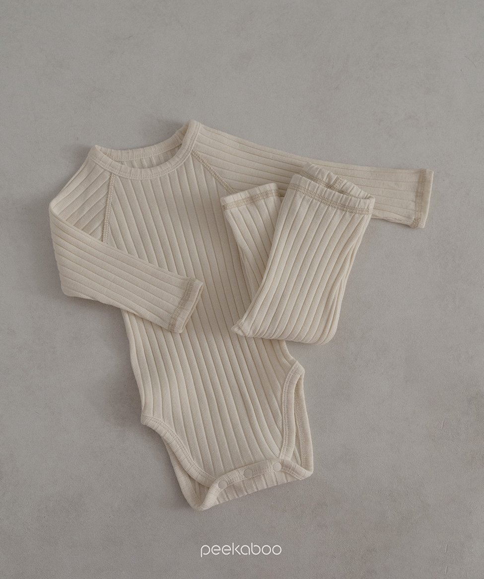 Preorder) Peekaboo / AS Ian Baby Suit Set