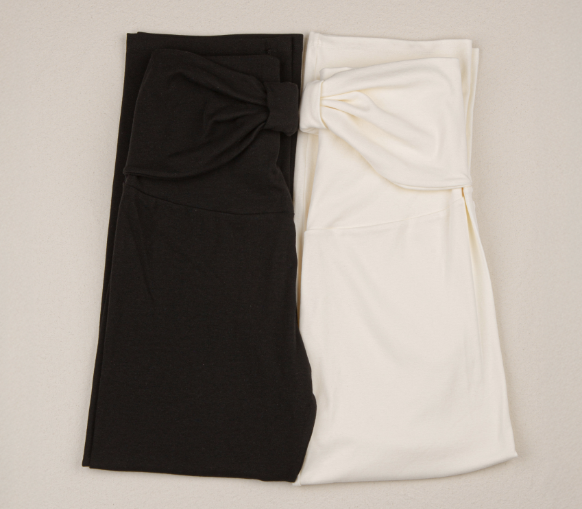 Preorder) Peekaboo Ribbon Mom Ribbon Pants (Long)