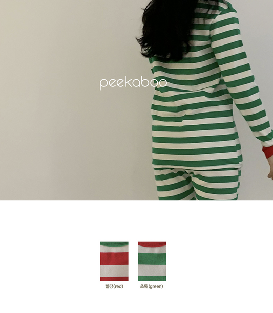 Preorder) Peekaboo / Winter Bibbib Pajama Mom