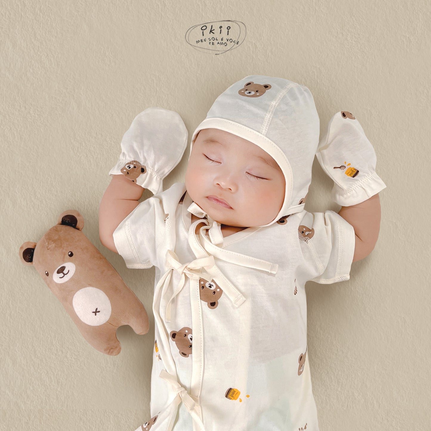 現貨) Organic Newborn 6 set 初生禮盒6件套