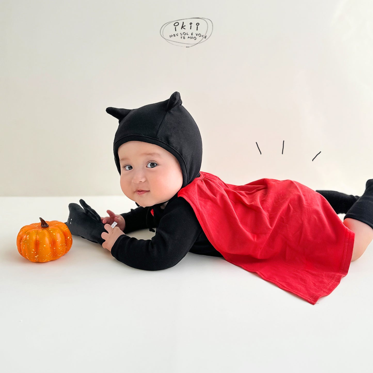 預訂中) Halloween 2025新款 德古拉兩件套 (連身衣+帽子)