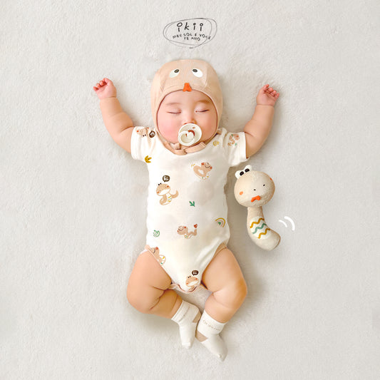 現貨) Snake Doll BabySuit Newborn Gift Set 蛇蛇安撫公仔 包屁衣連帽套裝