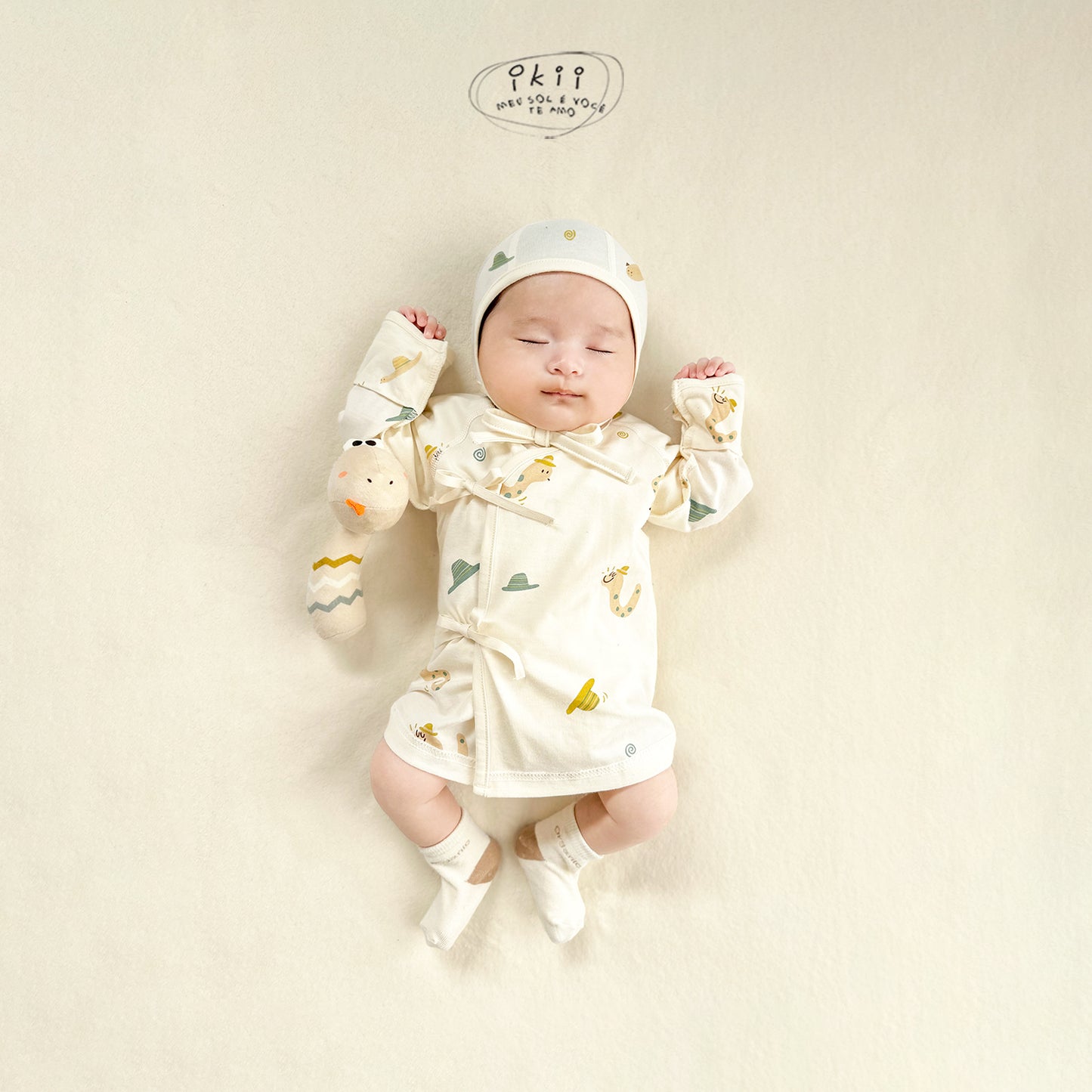 現貨) Organic Newborn 6 set 初生禮盒6件套