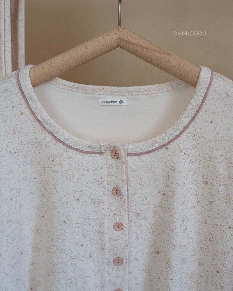 Preorder) Peekaboo / Autumn Spring Blossom Dad Pajama