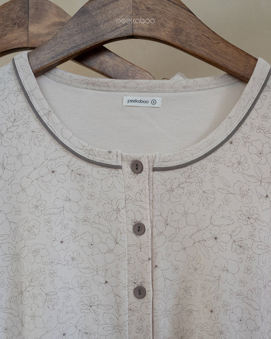 Preorder) Peekaboo / Autumn Spring Blossom Mom Pajama