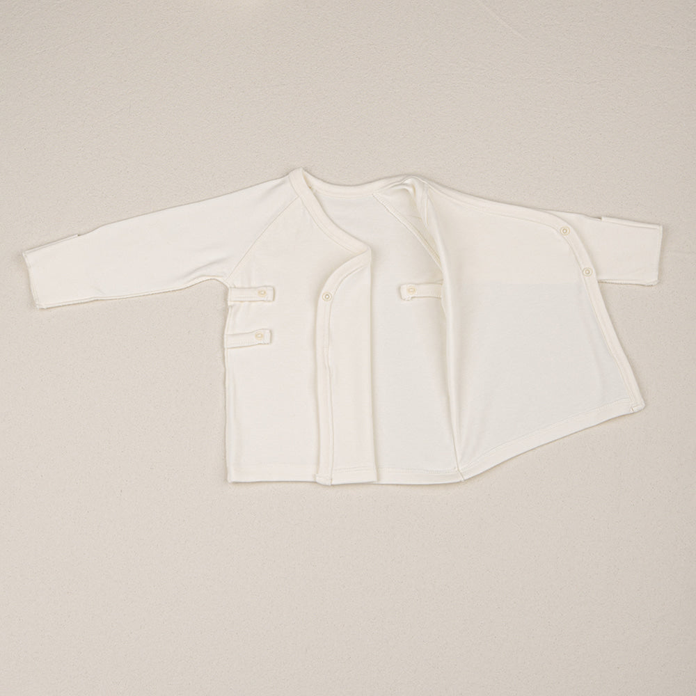Preorder) Peekaboo Newborn Ribbon Top and Bottom Set - long (不連配件)