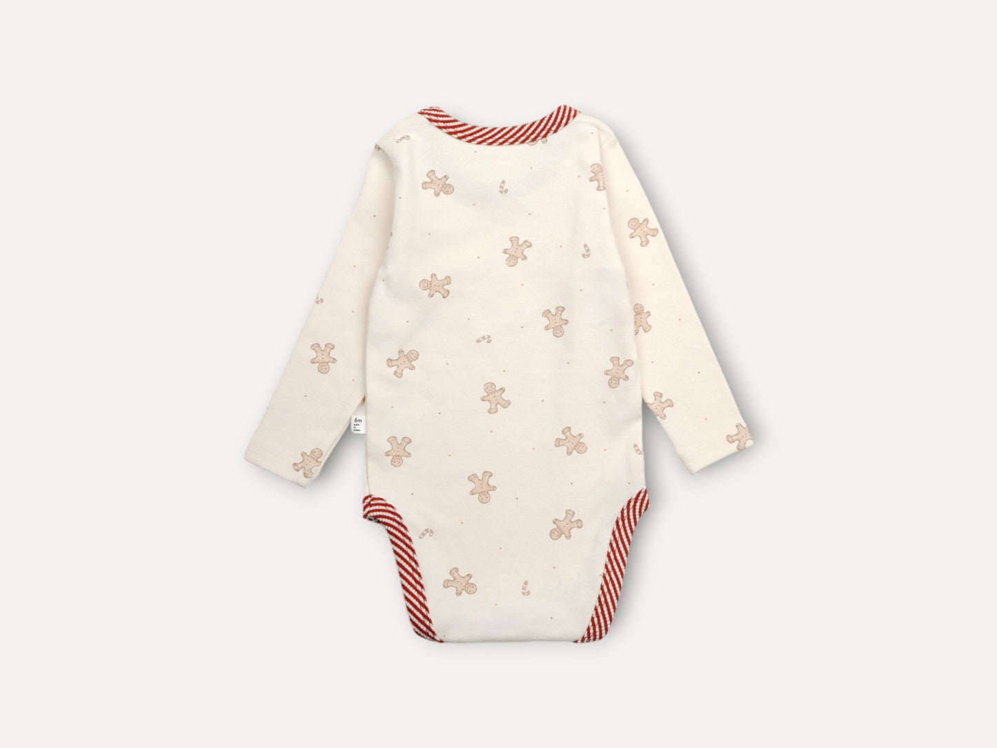 Preorder) Peekaboo / AS Gingerbread Baby Suit Set (6-18m)