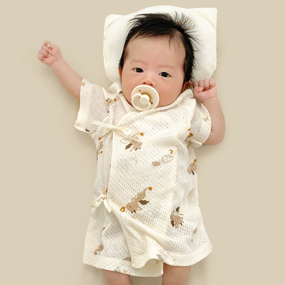 現貨) Organic Baenat 有機棉和尚服 (60-70cm)