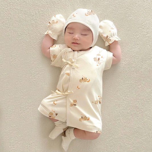 現貨) Organic Baenat 有機棉和尚服 (60-70cm)