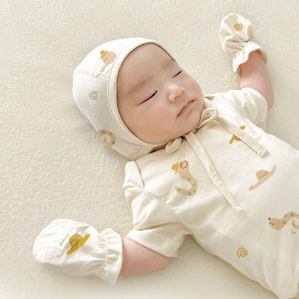 現貨) Organic Babysuit 有機棉包屁衣 (60-70cm)