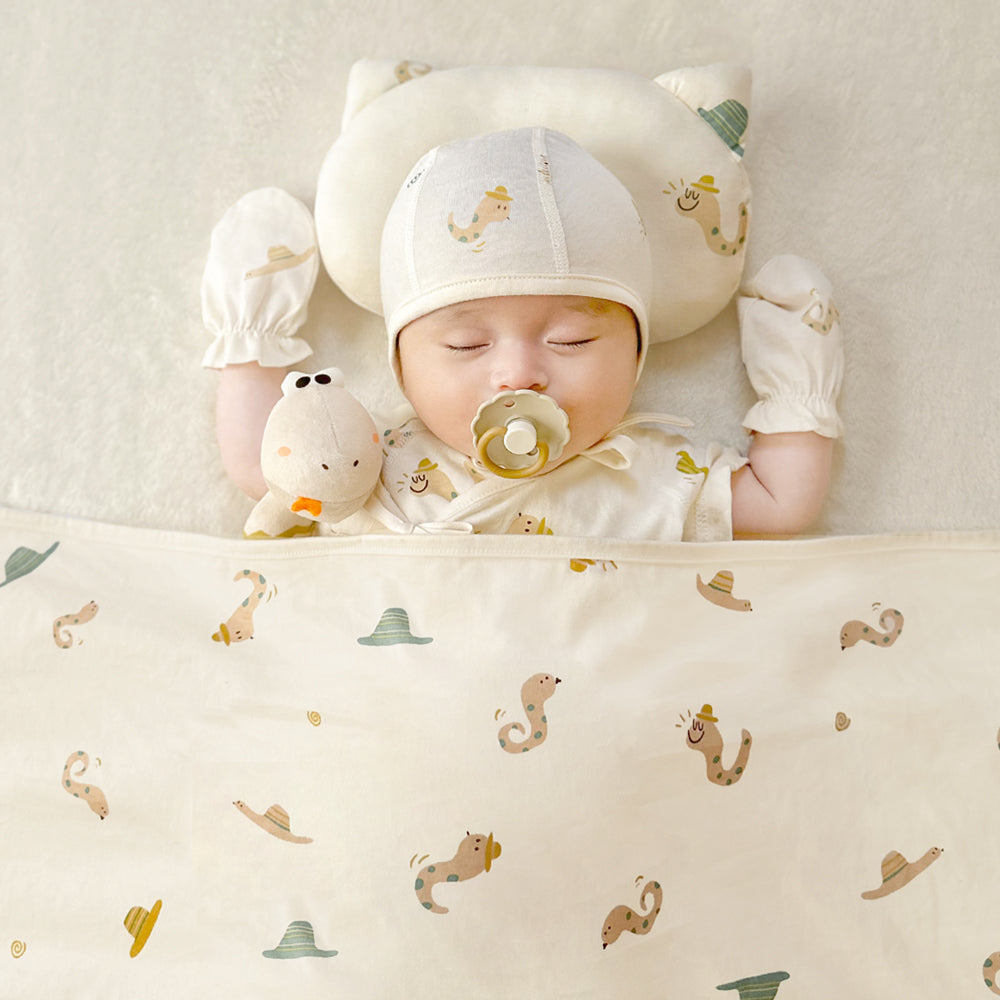 現貨) Organic Swaddle Blanket 有機棉嬰兒包巾