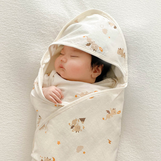 現貨) Organic Swaddle Blanket 有機棉嬰兒包巾