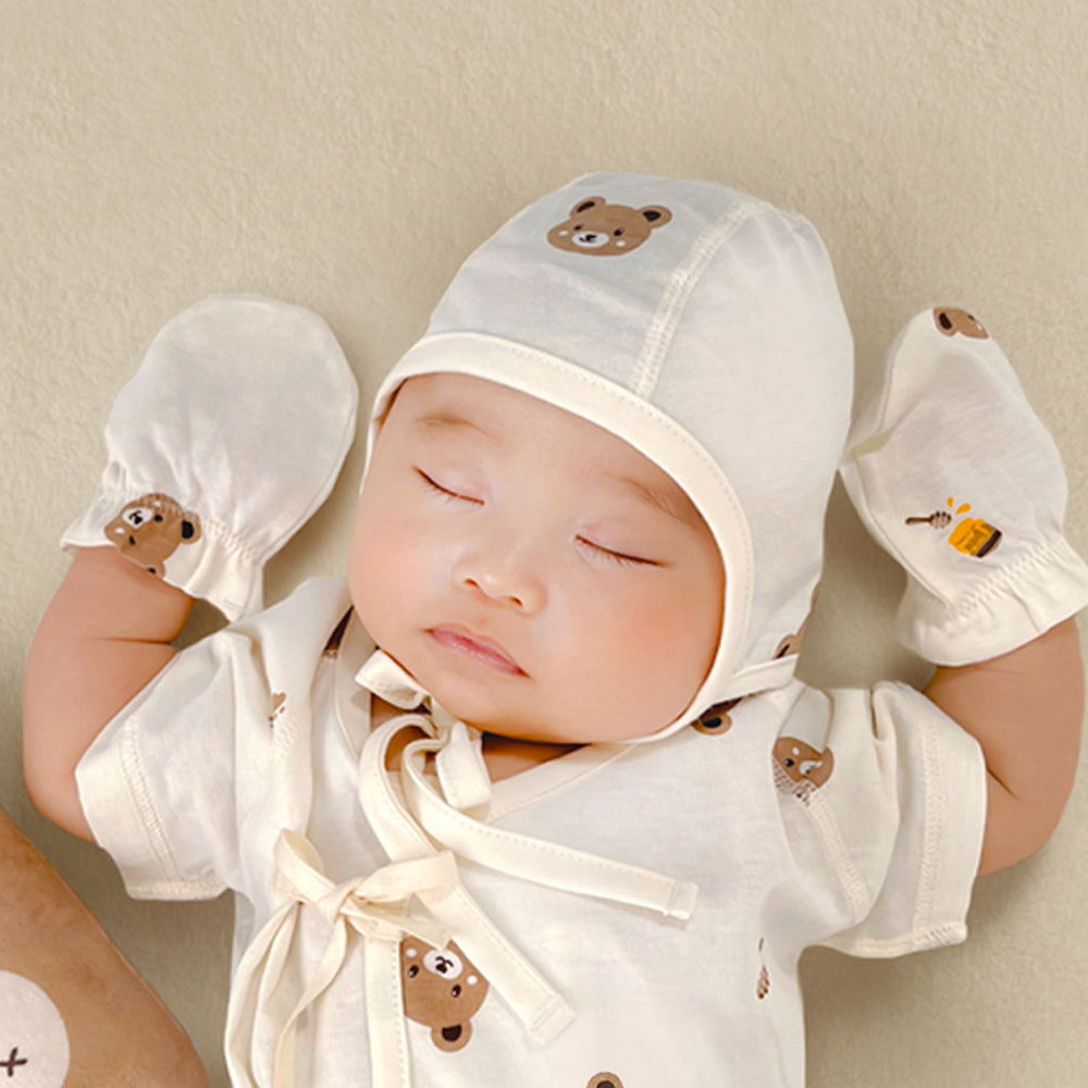 現貨) Organic Baby Hand Gloves有機棉嬰兒手套