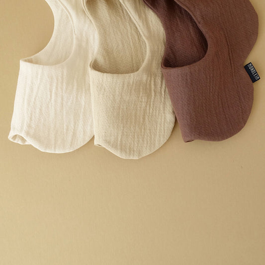 MONOLEIM Flower bib-Neutral