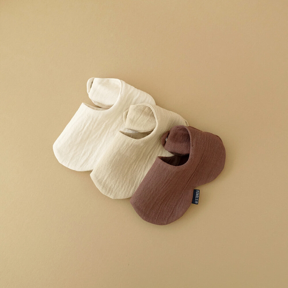 MONOLEIM Flower bib-Neutral