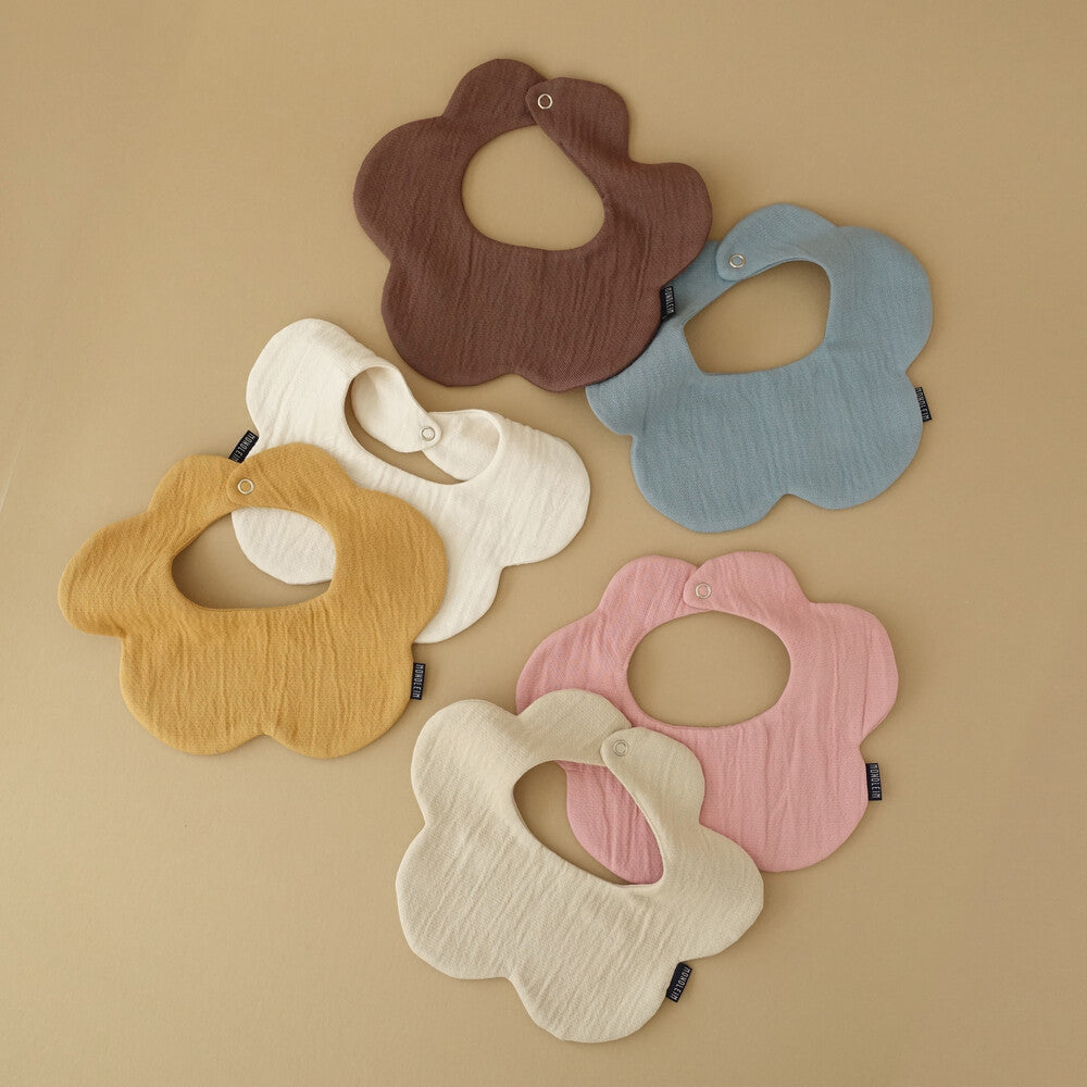 MONOLEIM Flower bib-Neutral