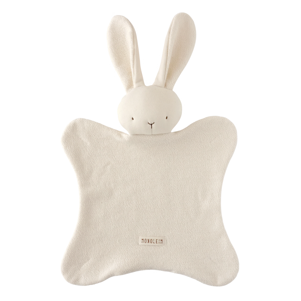 MONOLEIM 柔軟親膚兔寶寶安撫巾 Organic Hug Rabbit