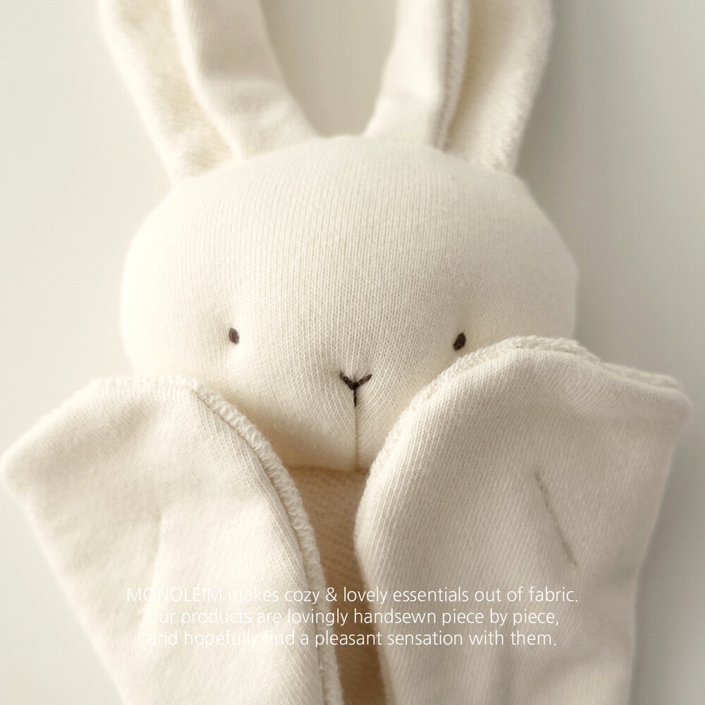 MONOLEIM 柔軟親膚兔寶寶安撫巾 Organic Hug Rabbit