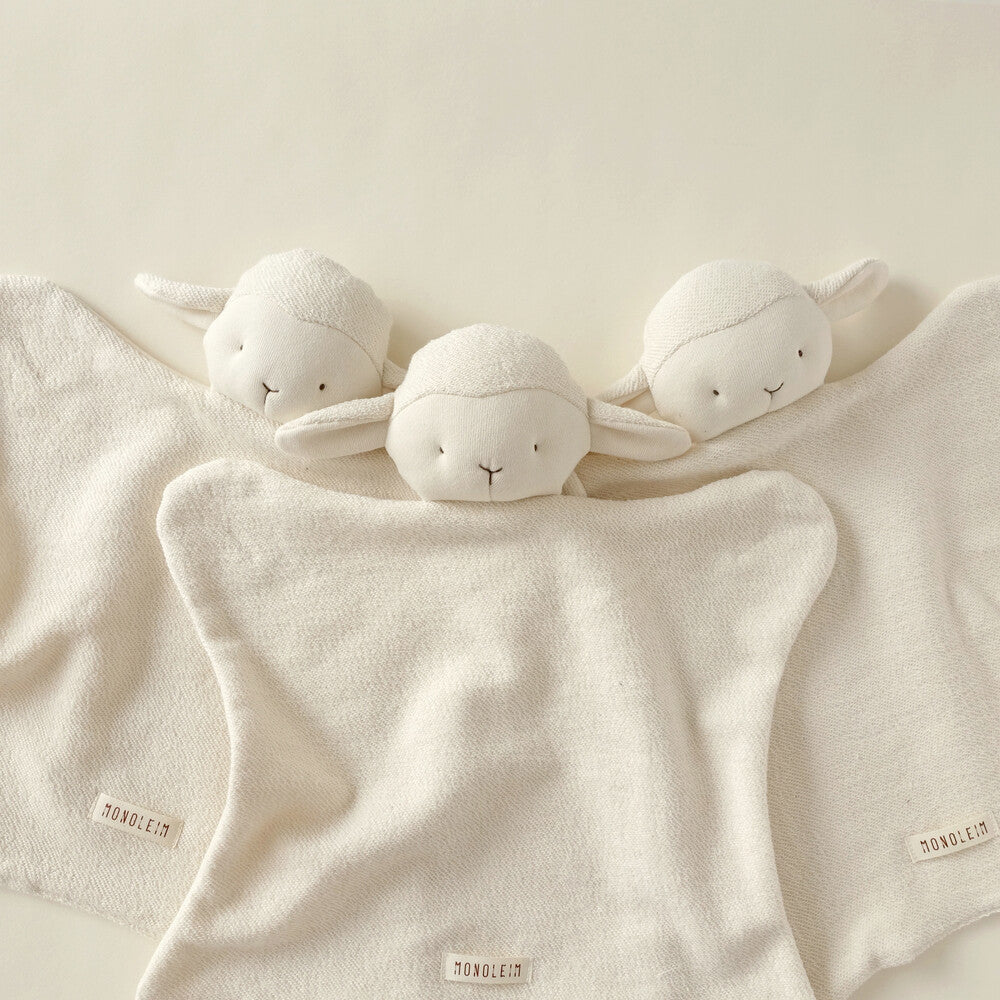 MONOLEIM 羊咩咩安撫巾 Organic Hug Lamb