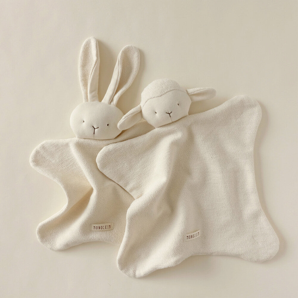 MONOLEIM 柔軟親膚兔寶寶安撫巾 Organic Hug Rabbit