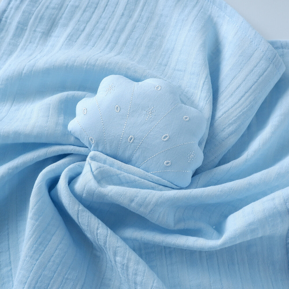 MONOLEIM 柔軟親膚貝殼擁抱安撫巾 Cuddle Blanket-Seashell