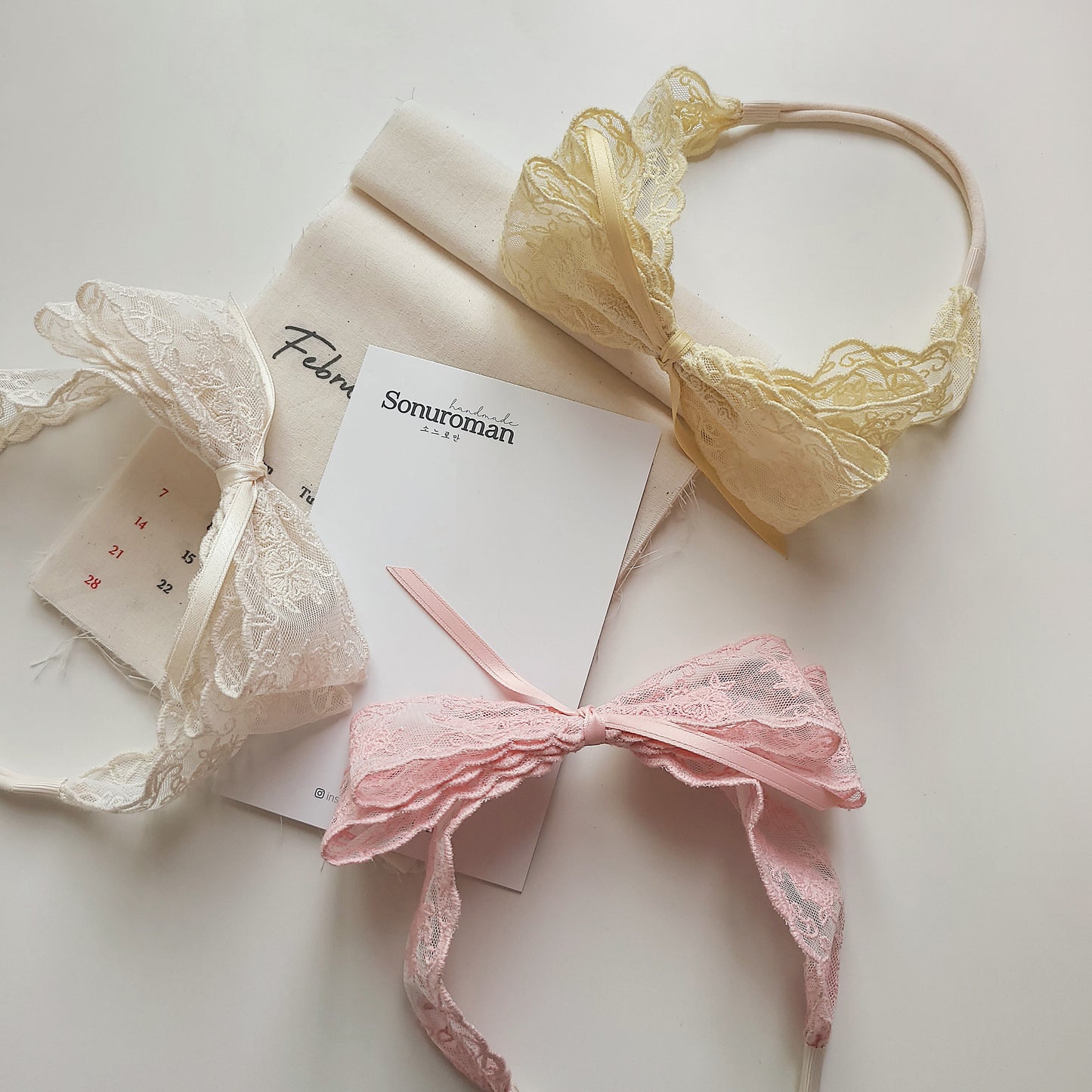 ็พ่ฒจ) ๐๐๐๐๐๐๐๐ โฟ Grace Baby Hairband (42cm)
