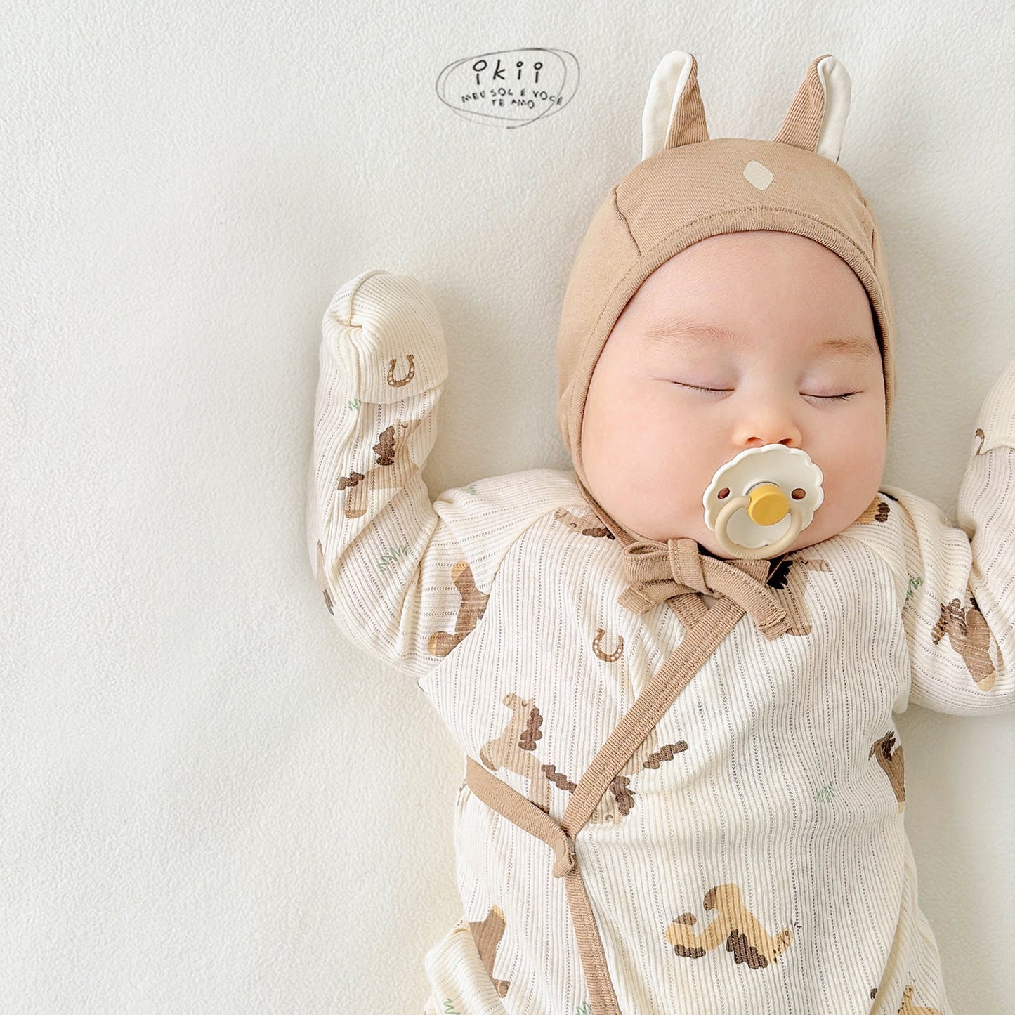 Horse Baby 可愛馬仔初生Romper套裝 (Farm Horse)