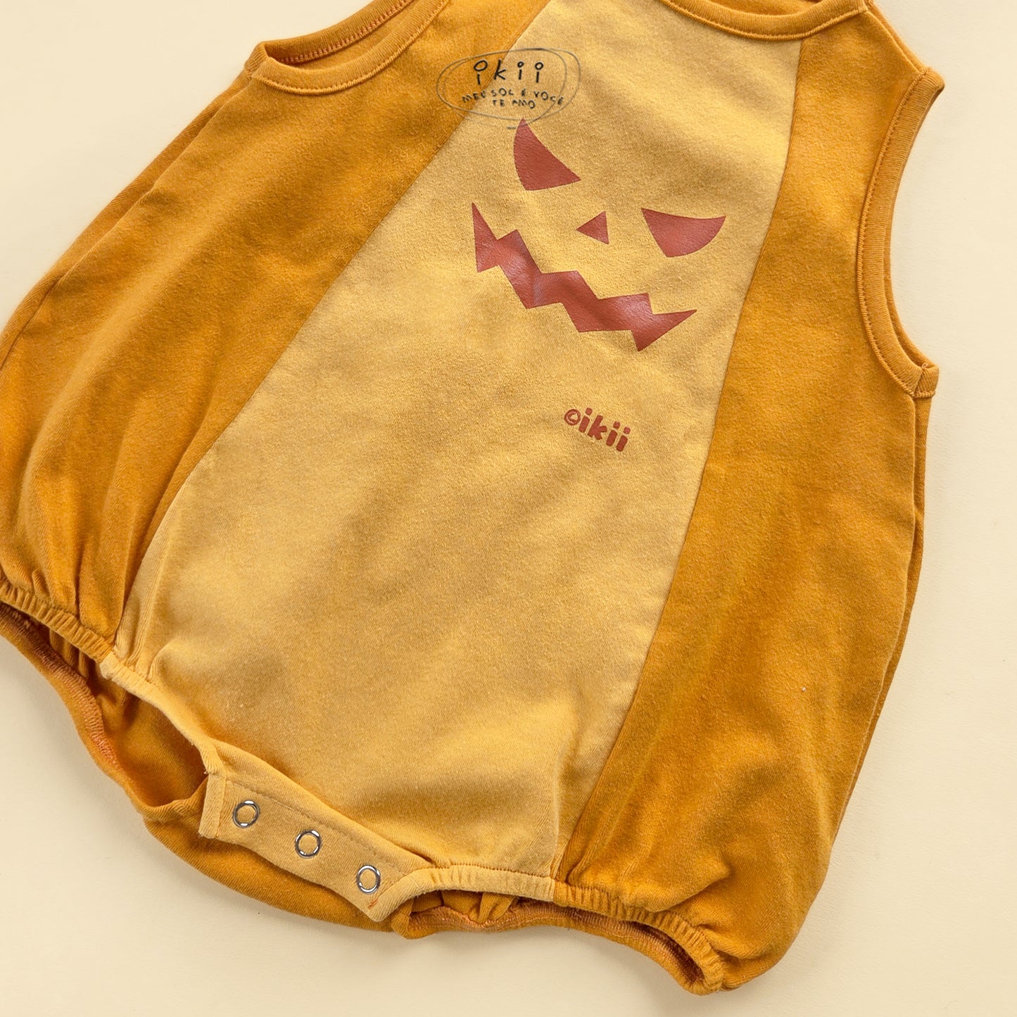 預訂中) Halloween 2025 新品 氣球南瓜兩件套裝(連身衣+帽子)