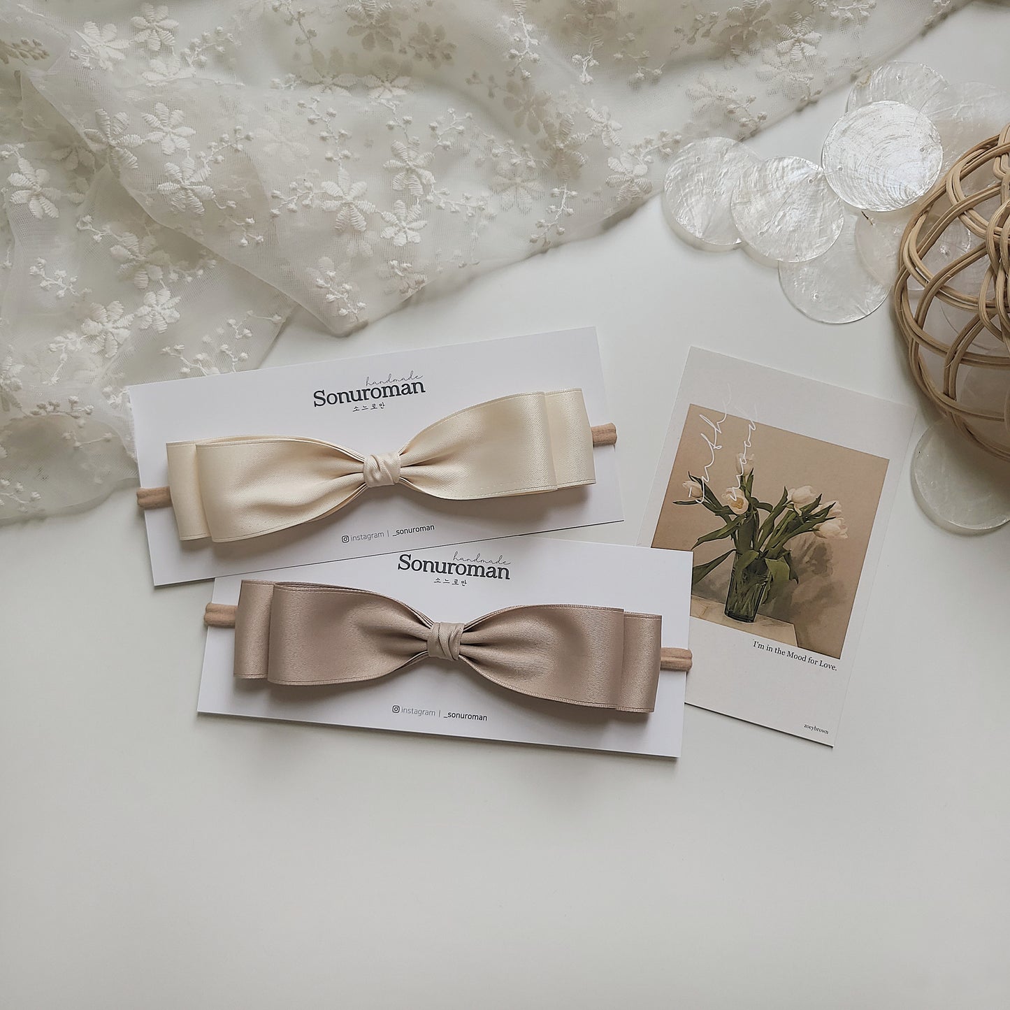 ๐๐๐๐๐๐๐๐ โฟ Ribbon Hairband (43cm)