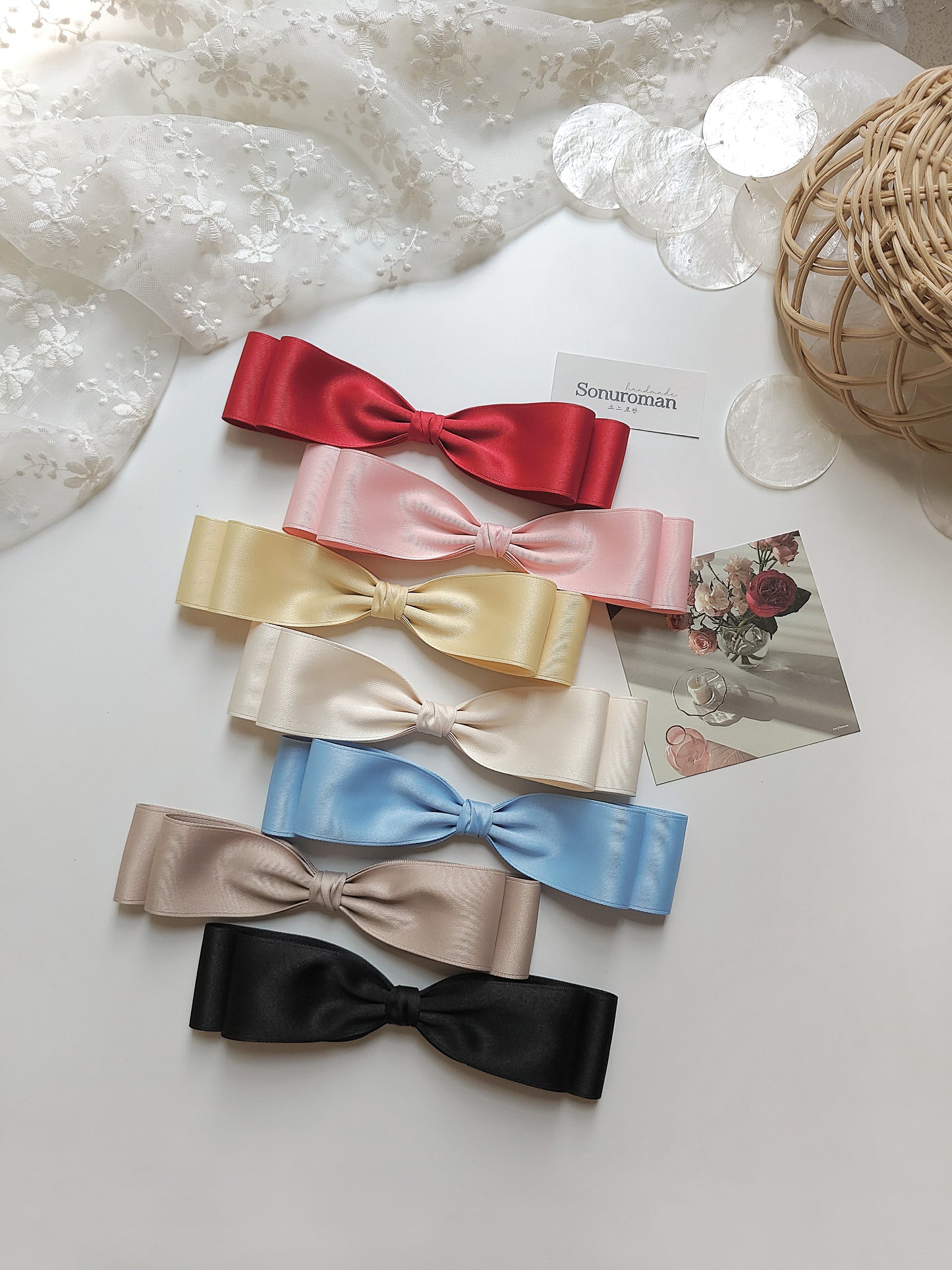 ๐๐๐๐๐๐๐๐ โฟ Ribbon Hairband (43cm)